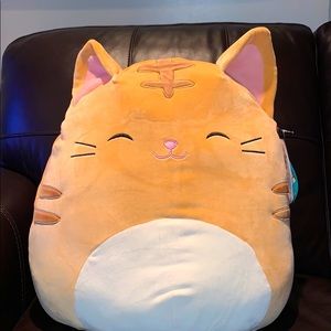 orange tabby cat squishmallow